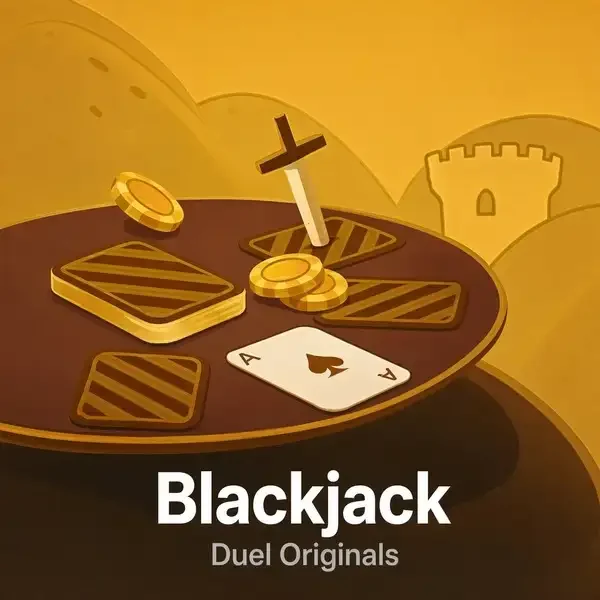 Duel Blackjack card from the Duel Originals lobby