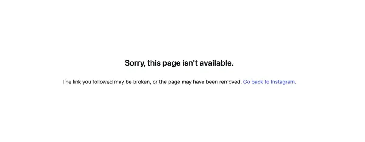 Instagram page for the duelcom account on 30 September 2026: Sorry, this page isn't available. The link you followed may be broken, or the page may have been removed.